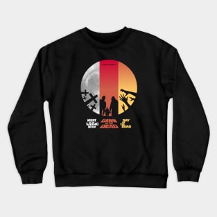 Trilogy of the Dead by George A. Romero Crewneck Sweatshirt